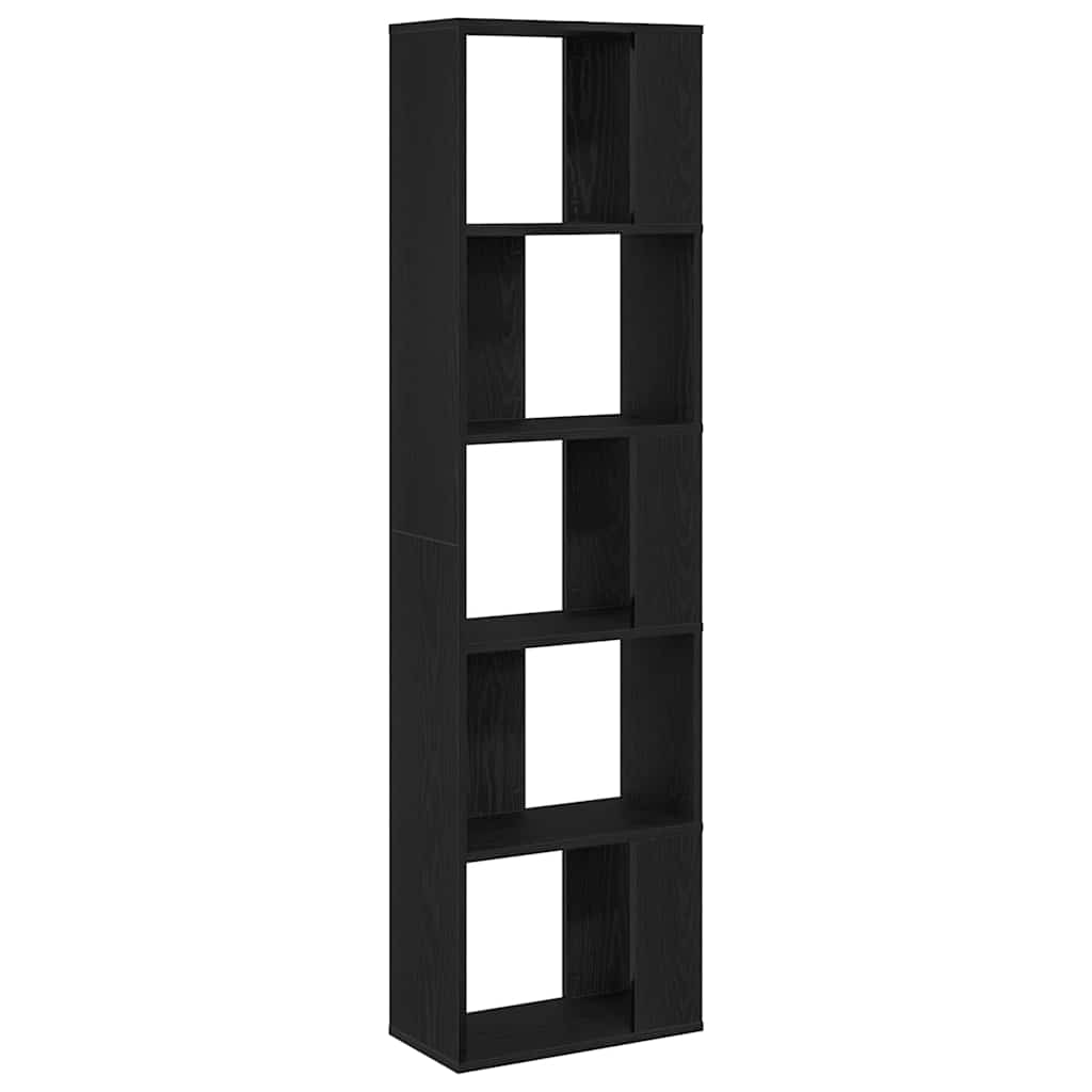 Étagère Chêne noir 45 x 23.5 x 162.5 cm Bois d'ingénierie - XIOS