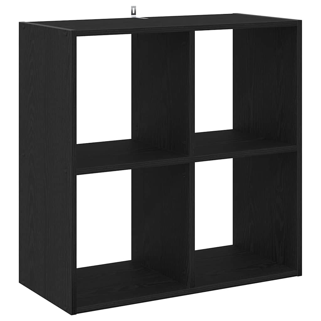 Bibliothèque Chêne noir 68,5 x 32 x 68,5 cm Bois d'ingénierie - XIOS