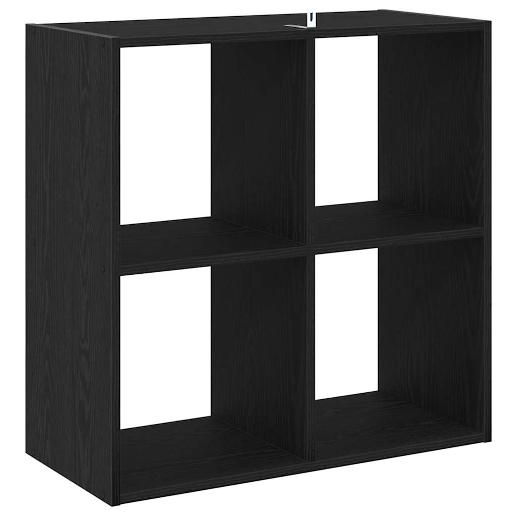 Bibliothèque Chêne noir 68,5 x 32 x 68,5 cm Bois d'ingénierie - XIOS