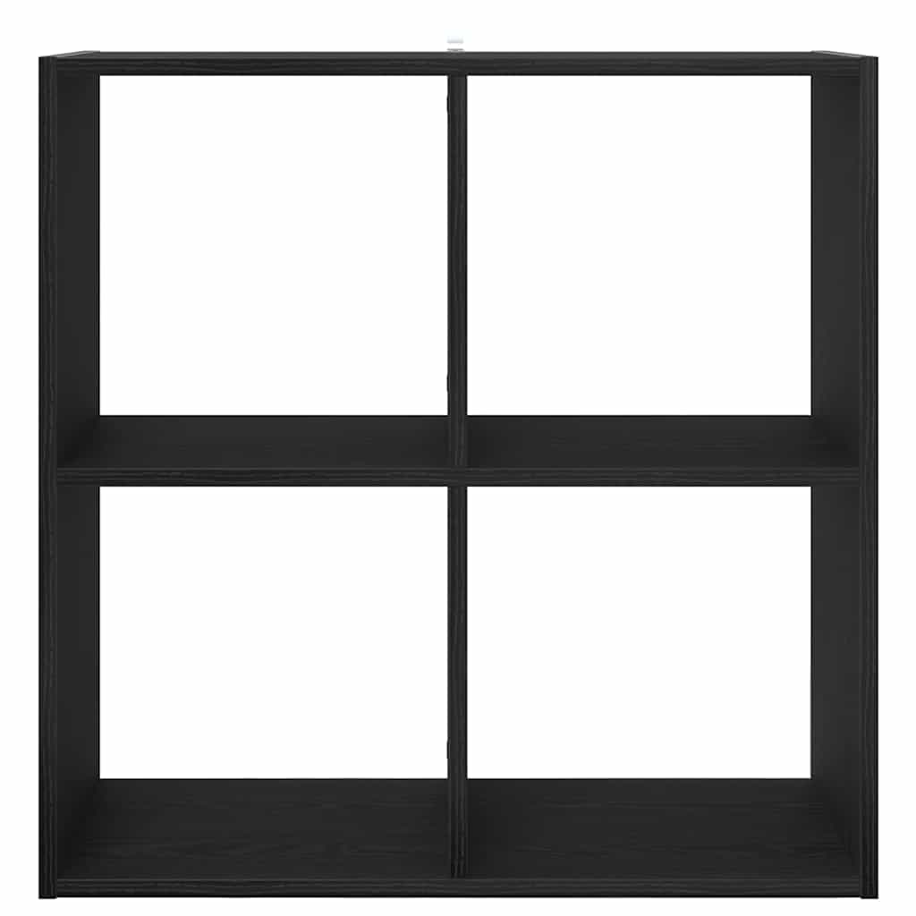 Bibliothèque Chêne noir 68,5 x 32 x 68,5 cm Bois d'ingénierie - XIOS