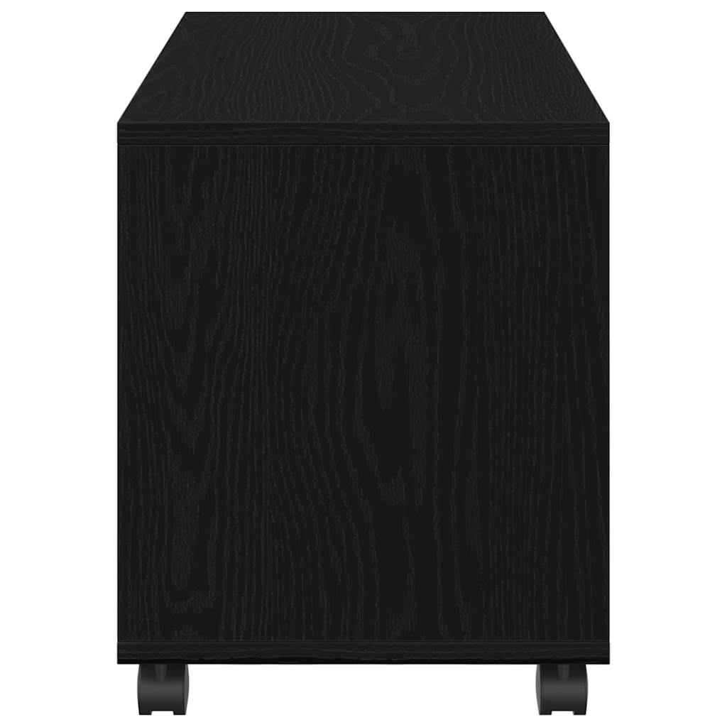 Table d'appoint Chêne noir 72 x 33 x 42.5 cm Bois d'ingénierie - XIOS