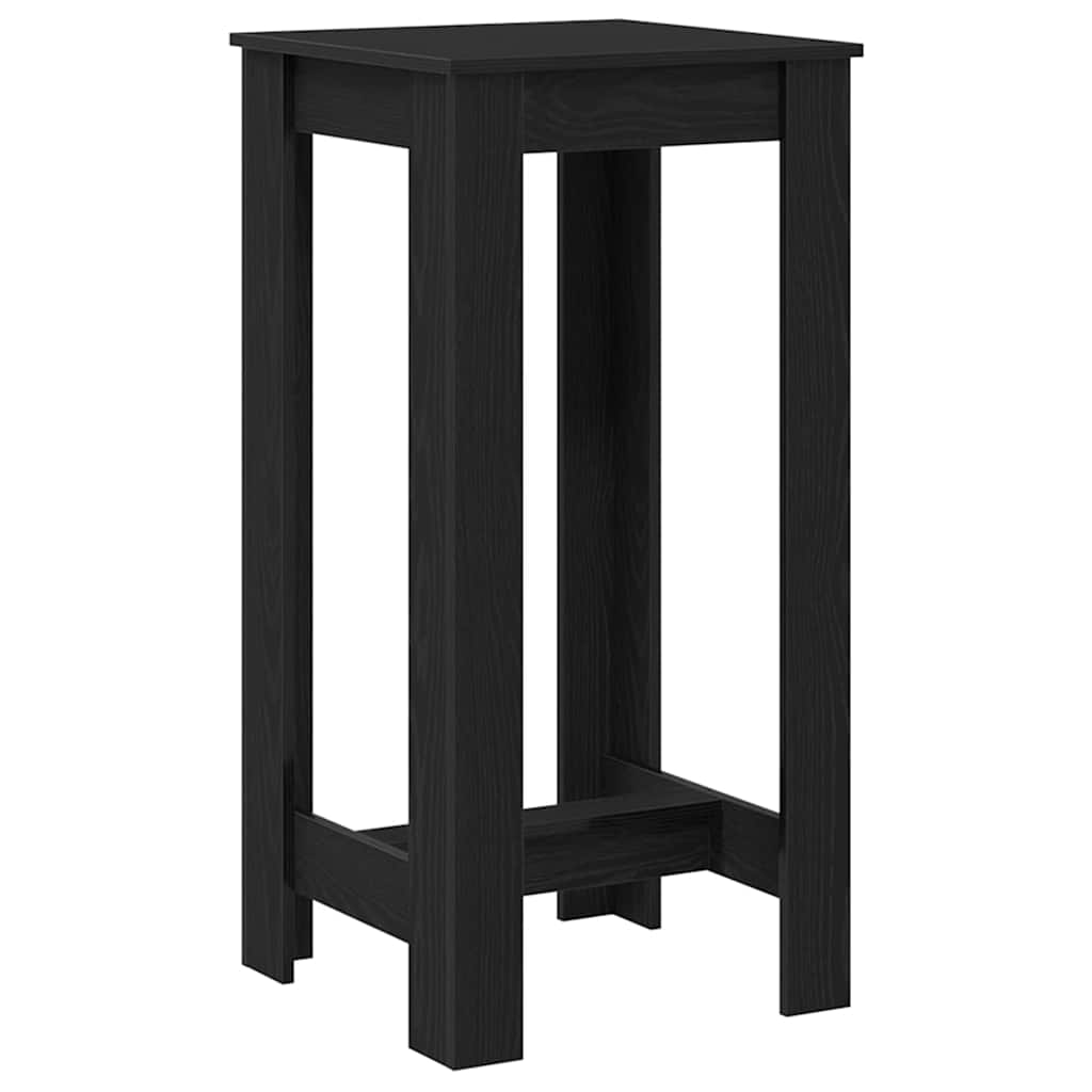 Table de bar Chêne noir 51 x 50 x 103,5 cm Bois d'ingénierie