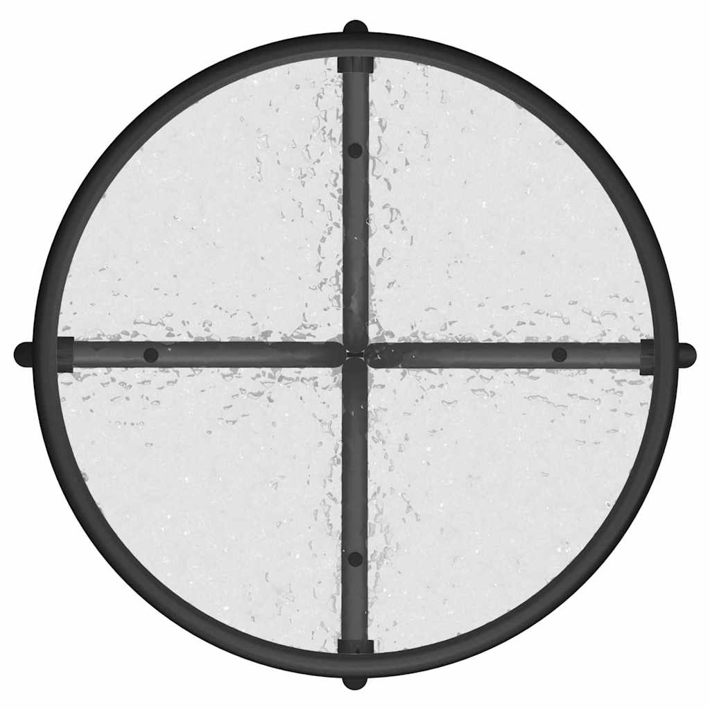 Ensemble bistro de jardin 3 pcs Noir Acier - XIOS