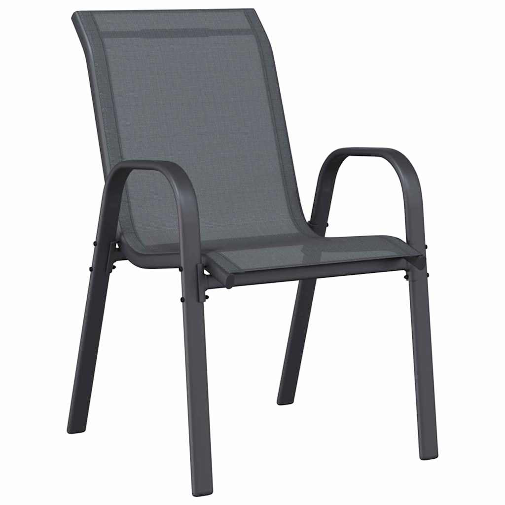 Ensemble bistro de jardin 3 pcs Gris Acier - XIOS