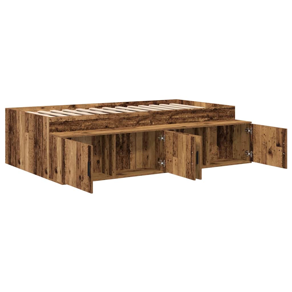 Cadre de lit Bois Ancien 80 x 200 cm Bois d'ingénierie - XIOS