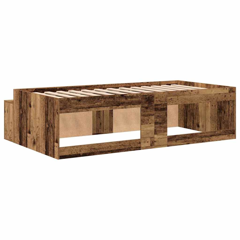 Cadre de lit Bois Ancien 80 x 200 cm Bois d'ingénierie - XIOS