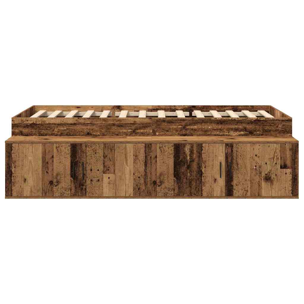 Cadre de lit Bois Ancien 80 x 200 cm Bois d'ingénierie - XIOS