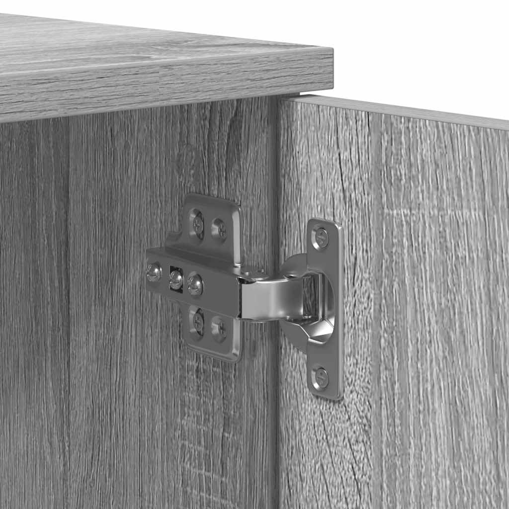 Cadre de lit Gris Sonoma 70 x 190 cm Bois d'ingénierie - XIOS