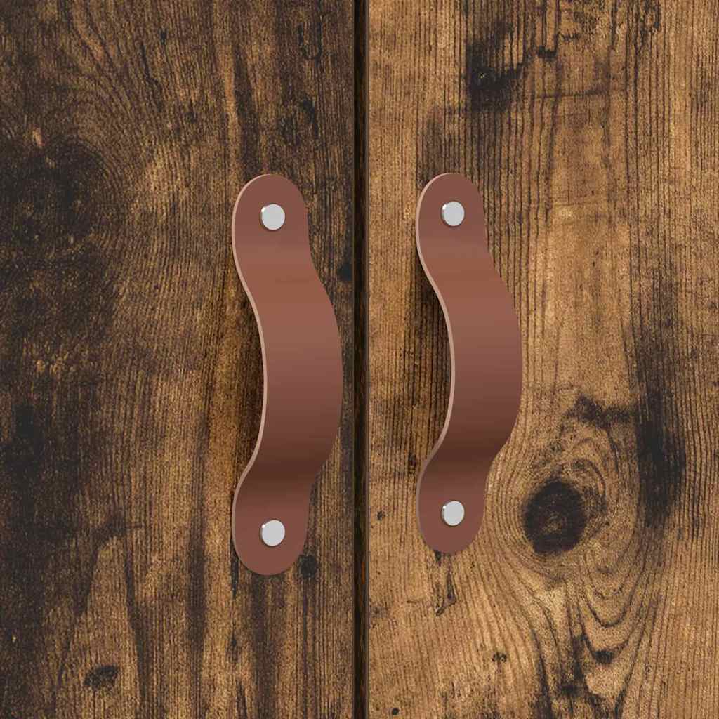 Cadre de lit Chêne fumé 190 x 135 x 31,5 cm Bois d'ingénierie - XIOS