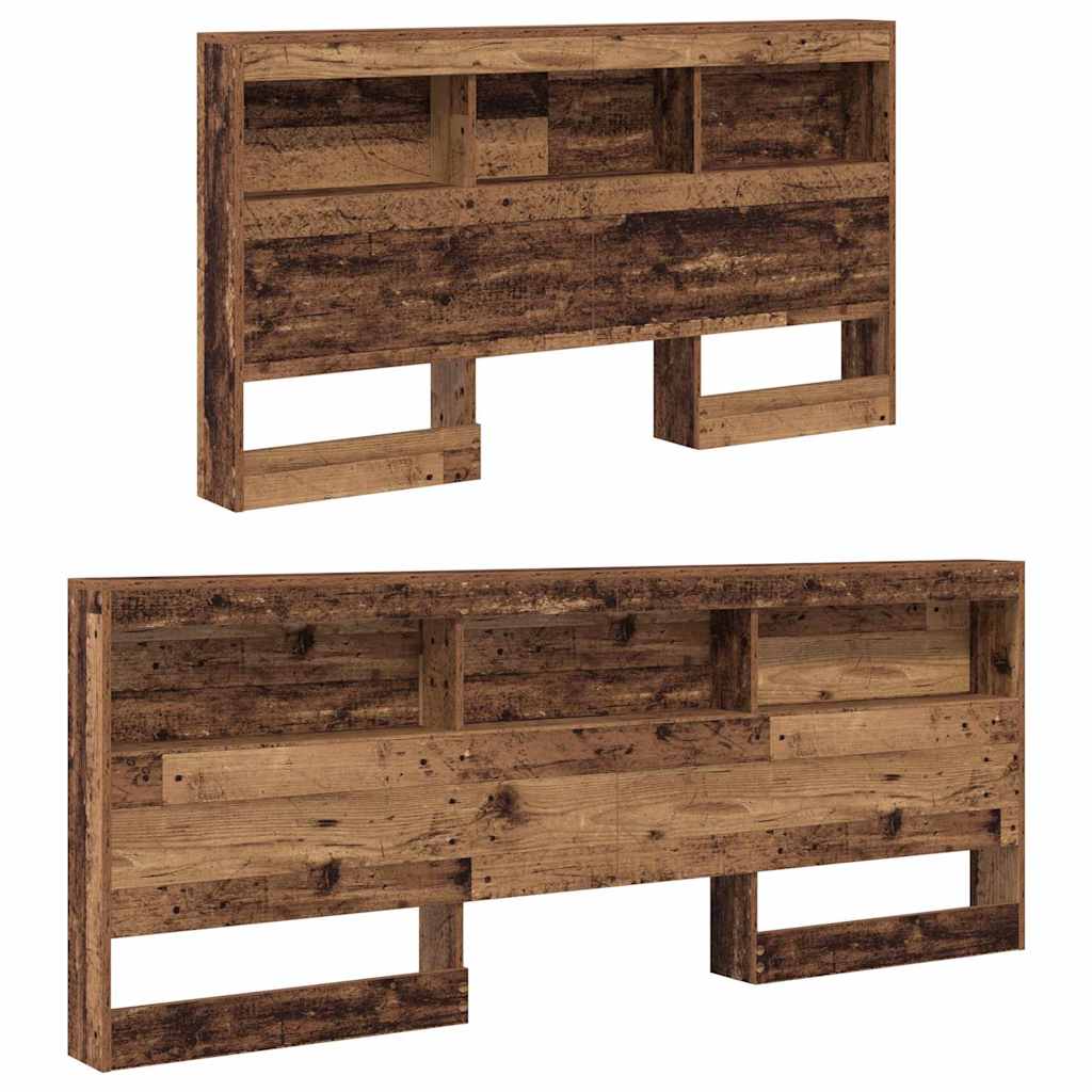 Tête de lit de rangement Bois Ancien 160 cm Bois d'ingénierie - XIOS