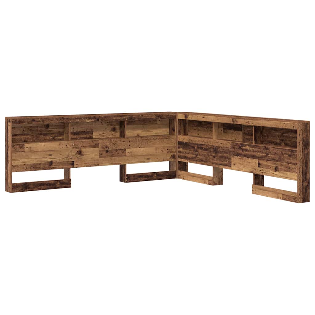Tête de lit de rangement Bois Ancien 180 cm Bois d'ingénierie - XIOS