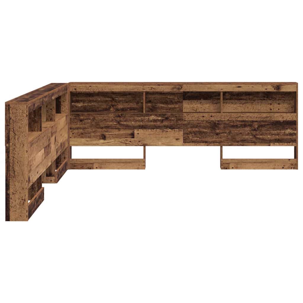 Tête de lit de rangement Bois Ancien 180 cm Bois d'ingénierie - XIOS