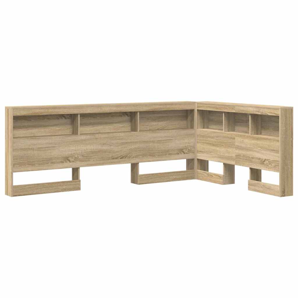 Tête de lit de rangement Chêne Sonoma 120 cm Bois d'ingénierie - XIOS