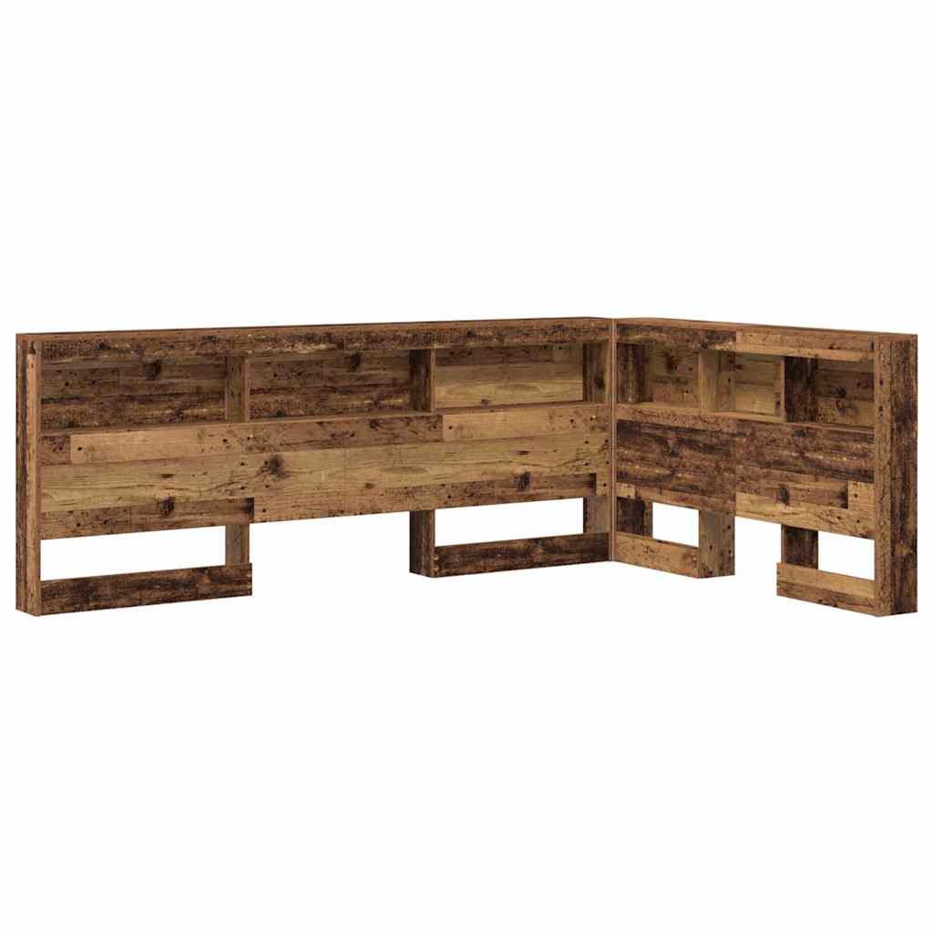 Tête de lit de rangement Bois Ancien 120 cm Bois d'ingénierie - XIOS