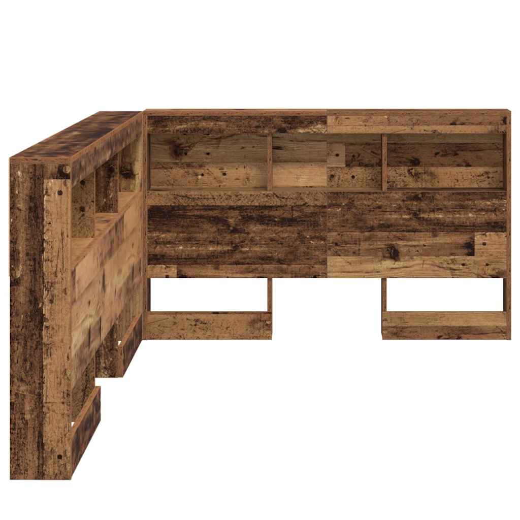 Tête de lit de rangement Bois Ancien 120 cm Bois d'ingénierie - XIOS