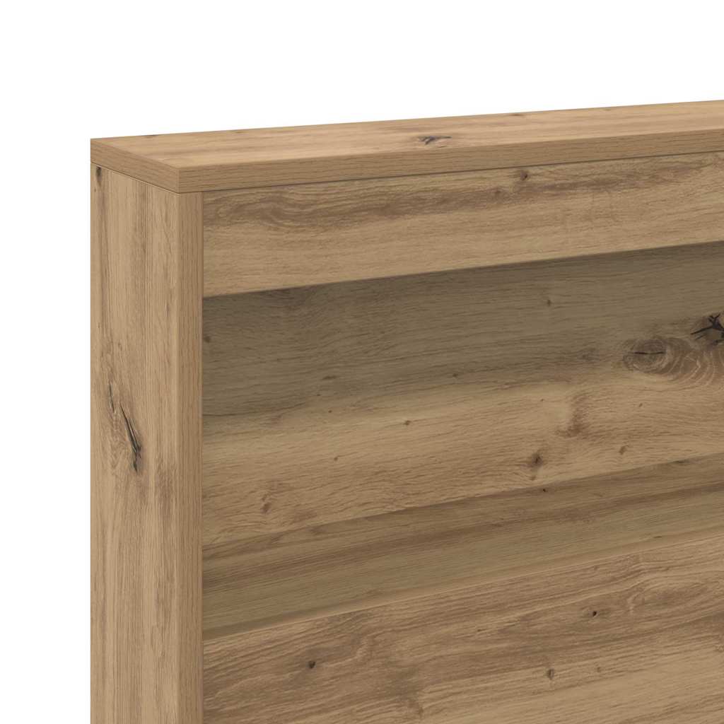 Tête de lit de rangement avec étagère Chêne artisanal 140 cm - XIOS