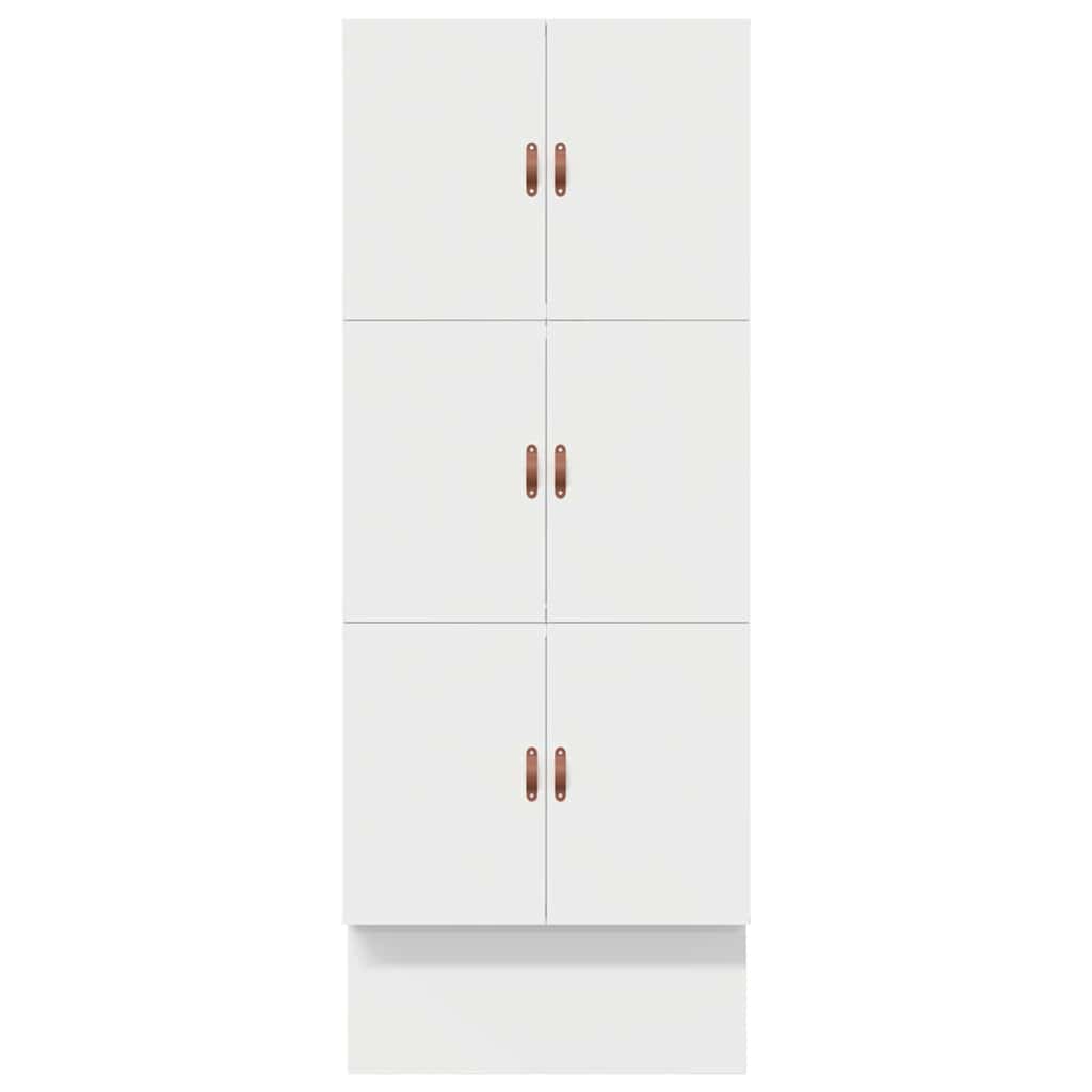 Cadre de lit avec rangement Blanc 80 cm Bois d'ingénierie - XIOS