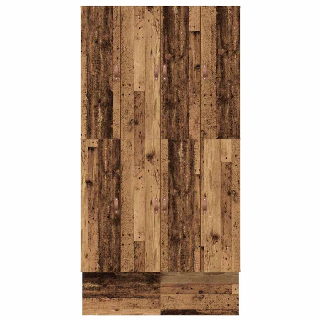 Cadre de lit avec rangement avec tiroir Bois Ancien 120 cm - XIOS