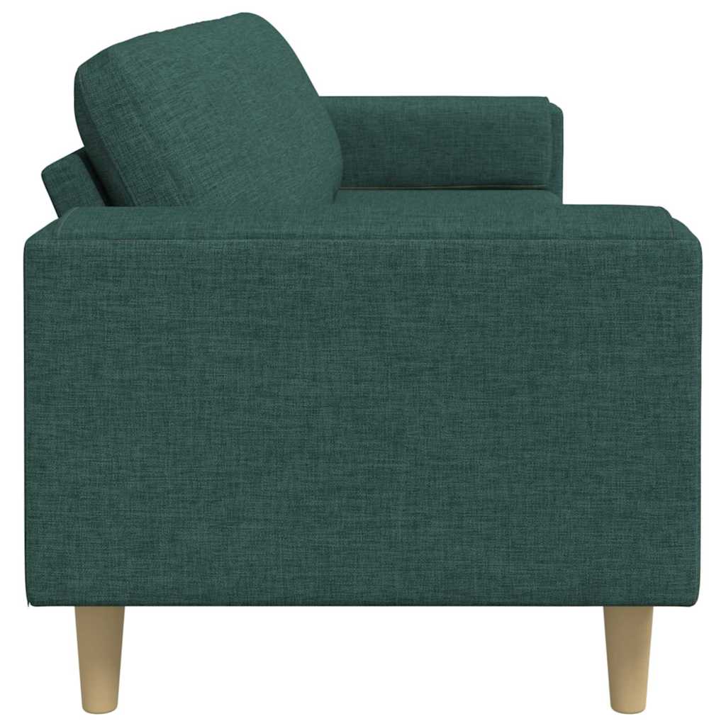 Canapé de salon Vert foncé 250 x 77 x 76 cm Polyester - XIOS