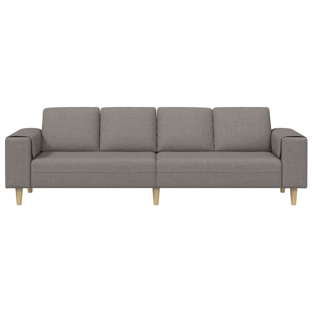 Canapé de salon Taupe 250 x 77 x 76 cm Polyester - XIOS