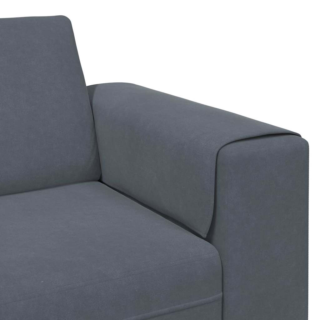Canapé de salon Gris foncé 250 x 77 x 76 cm - XIOS
