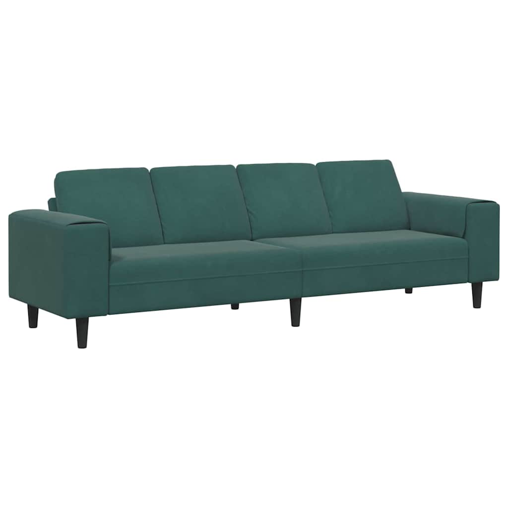 Canapé de salon Vert foncé 250 x 77 x 76 cm - XIOS
