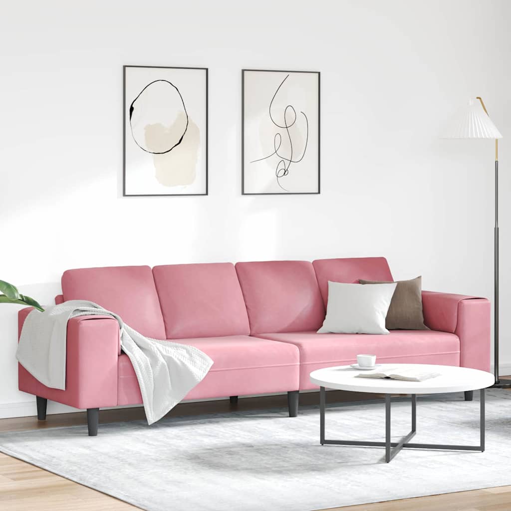 Canapé de salon Rose 250 x 77 x 76 cm - XIOS