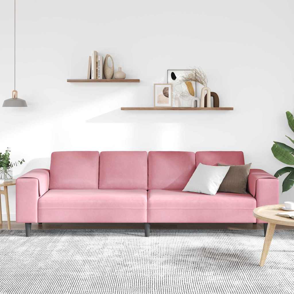 Canapé de salon Rose 250 x 77 x 76 cm - XIOS