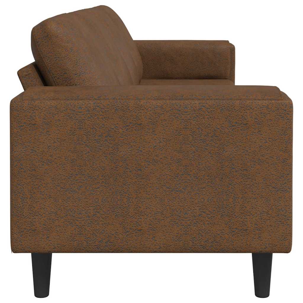 Canapé de salon Marron 250 x 77 x 76 cm - XIOS