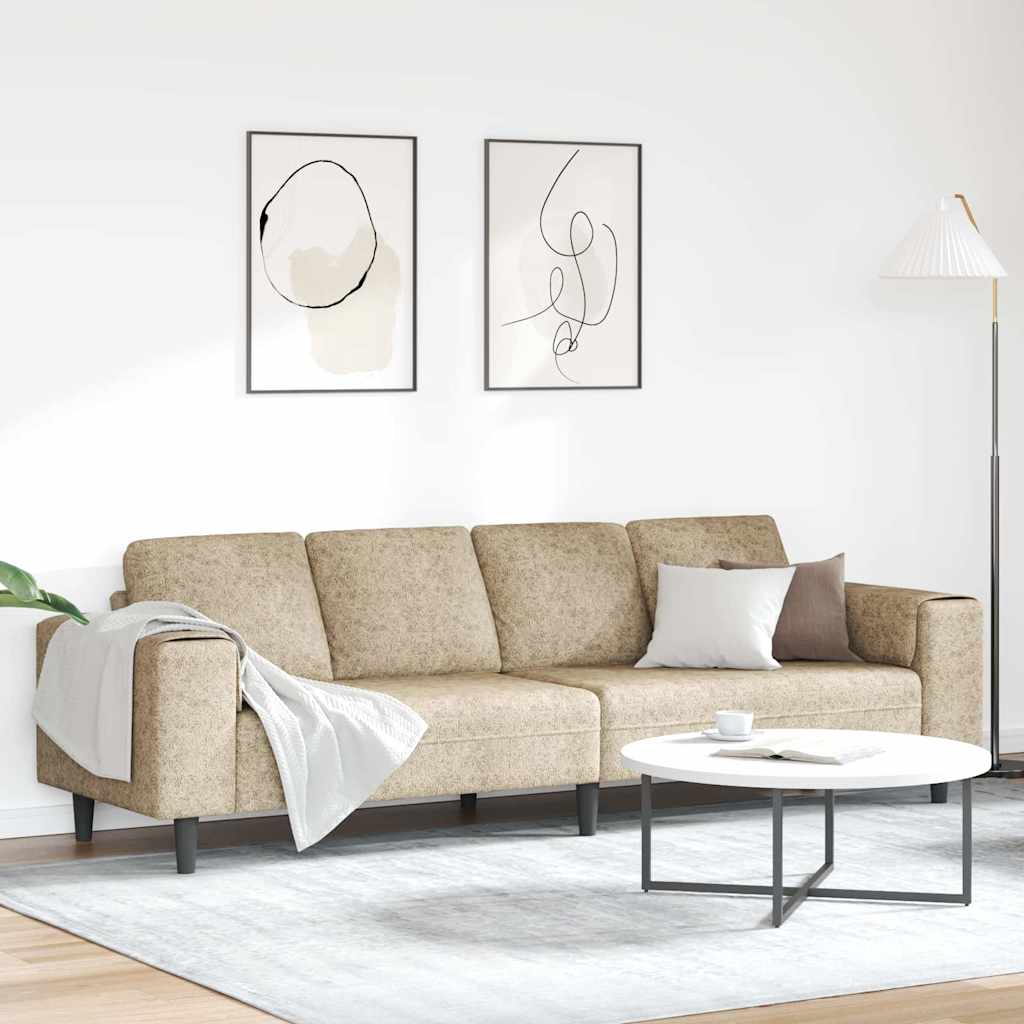 Canapé de salon Gris clair 250 x 77 x 76 cm - XIOS