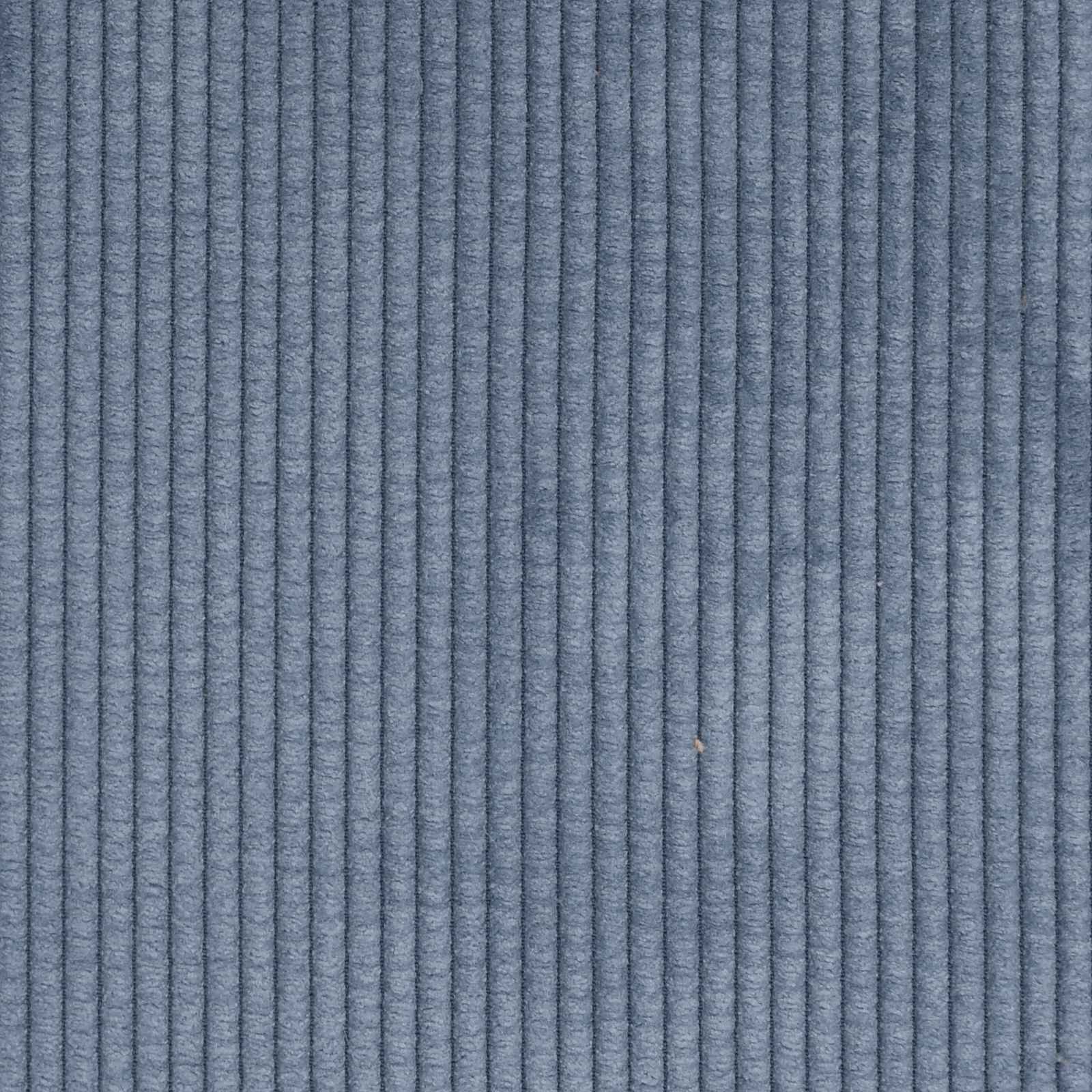 Canapé Bleu 250 x 188 x 76 cm Tissu en velours côtelé - XIOS