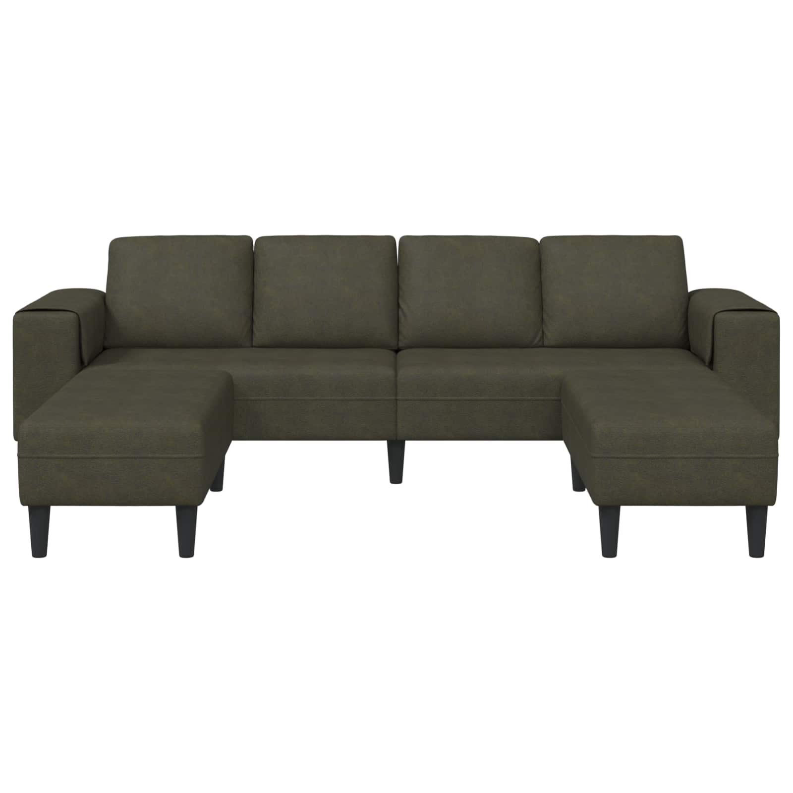 Canapé de salon 3 pc Vert armée