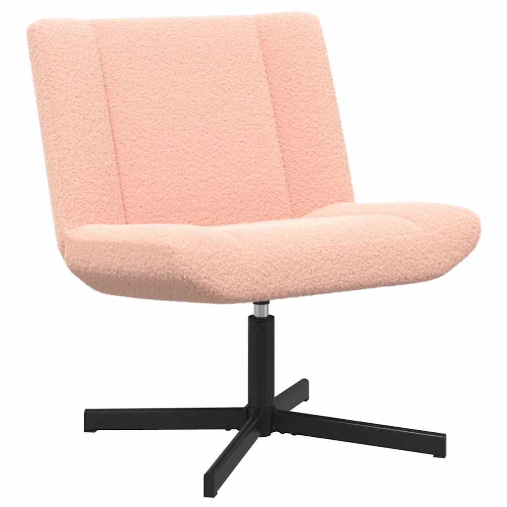 Chaise pivotante Rose 63 x 75 x 76 cm Peau de mouton - XIOS