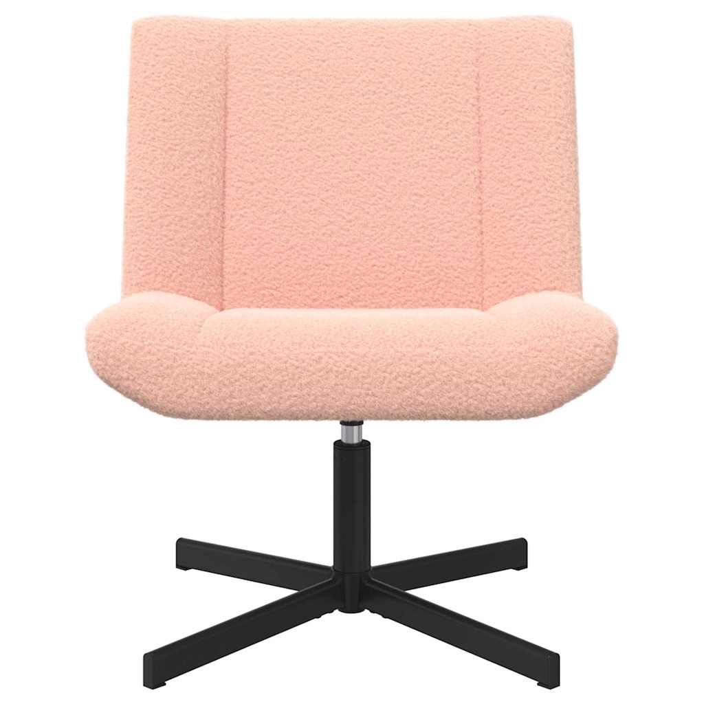 Chaise pivotante Rose 63 x 75 x 76 cm Peau de mouton - XIOS