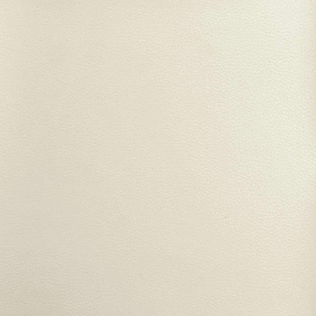 Chaise pivotante Crème 63 x 75 x 76 cm PU - XIOS