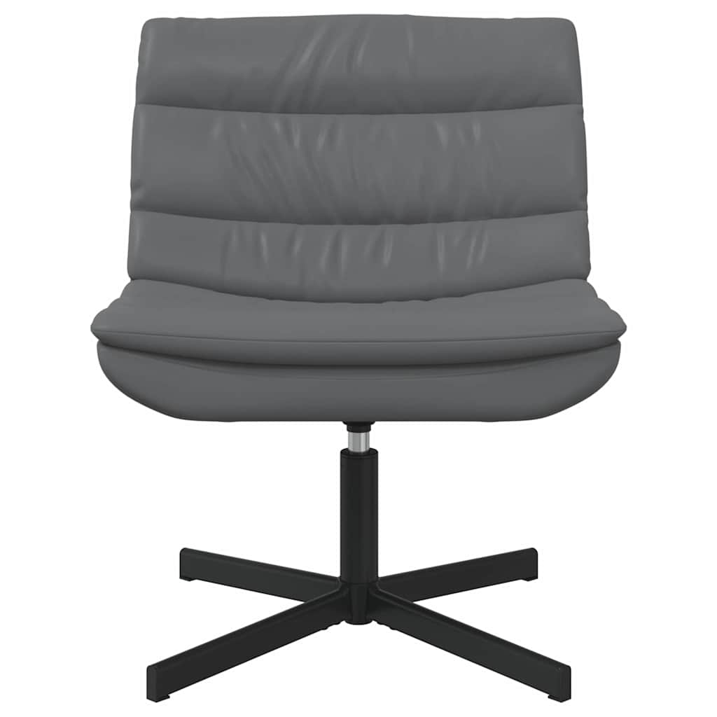 Chaise pivotante Gris 63 x 75 x 76 cm PU - XIOS