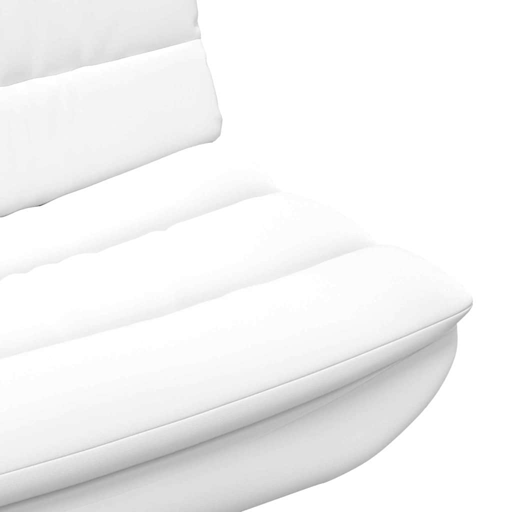 Chaise pivotante Blanc 63 x 75 x 76 cm PU - XIOS