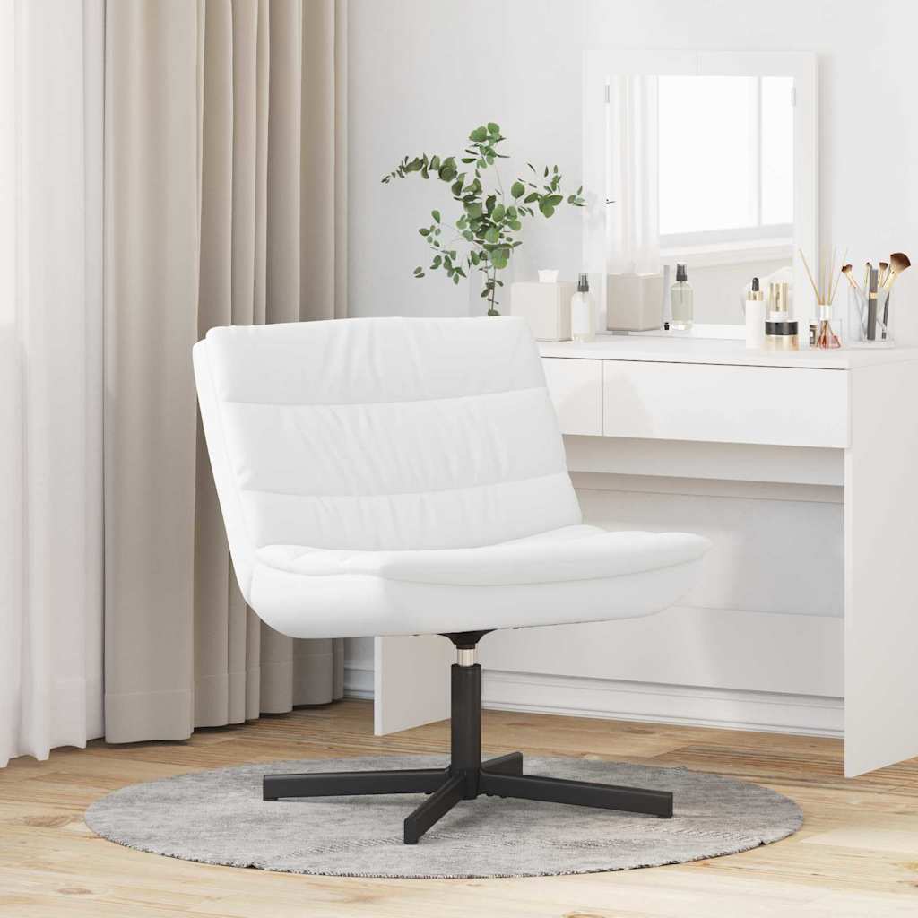 Chaise pivotante Blanc 63 x 75 x 76 cm PU - XIOS