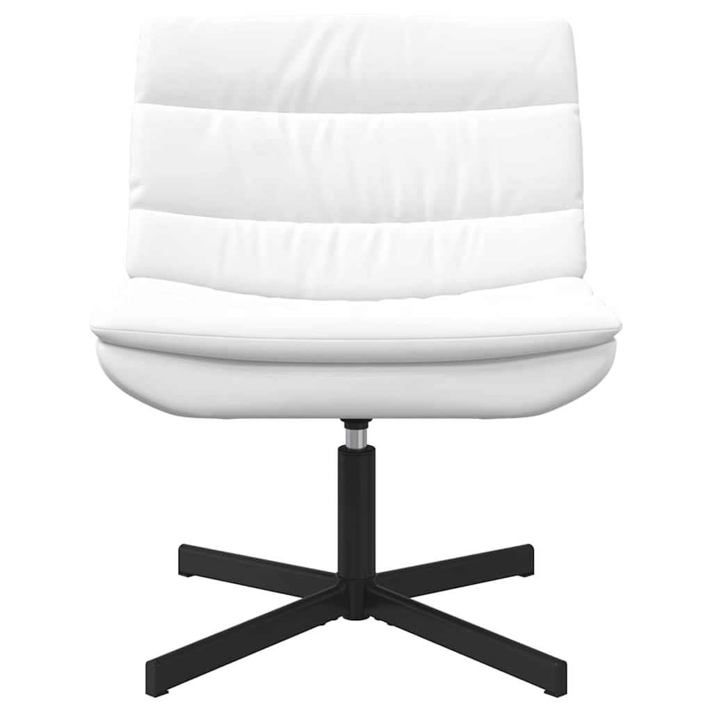 Chaise pivotante Blanc 63 x 75 x 76 cm PU - XIOS