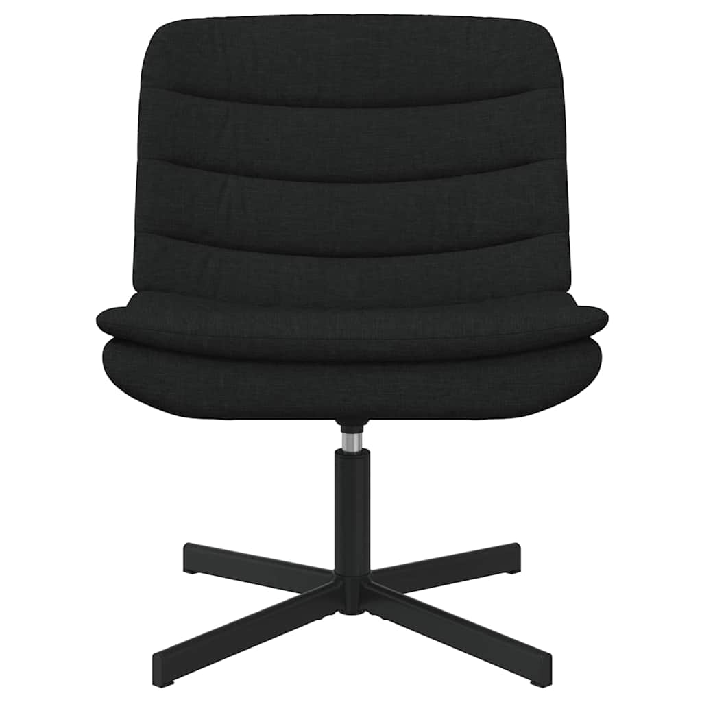 Chaise pivotante Noir 63 x 75 x 76 cm tissu - XIOS