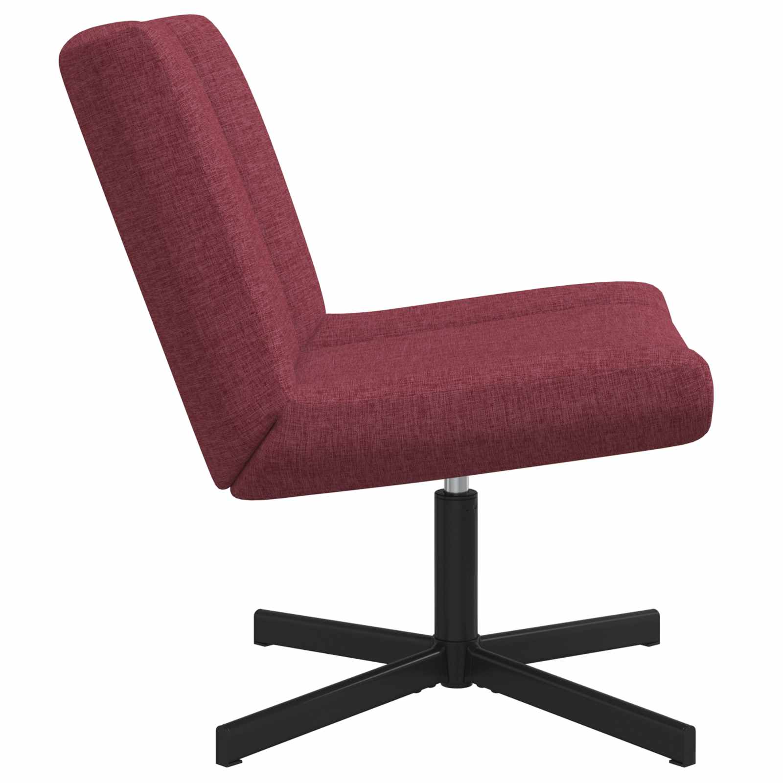 Chaise pivotante Bordeaux 63 x 75 x 76 cm tissu - XIOS