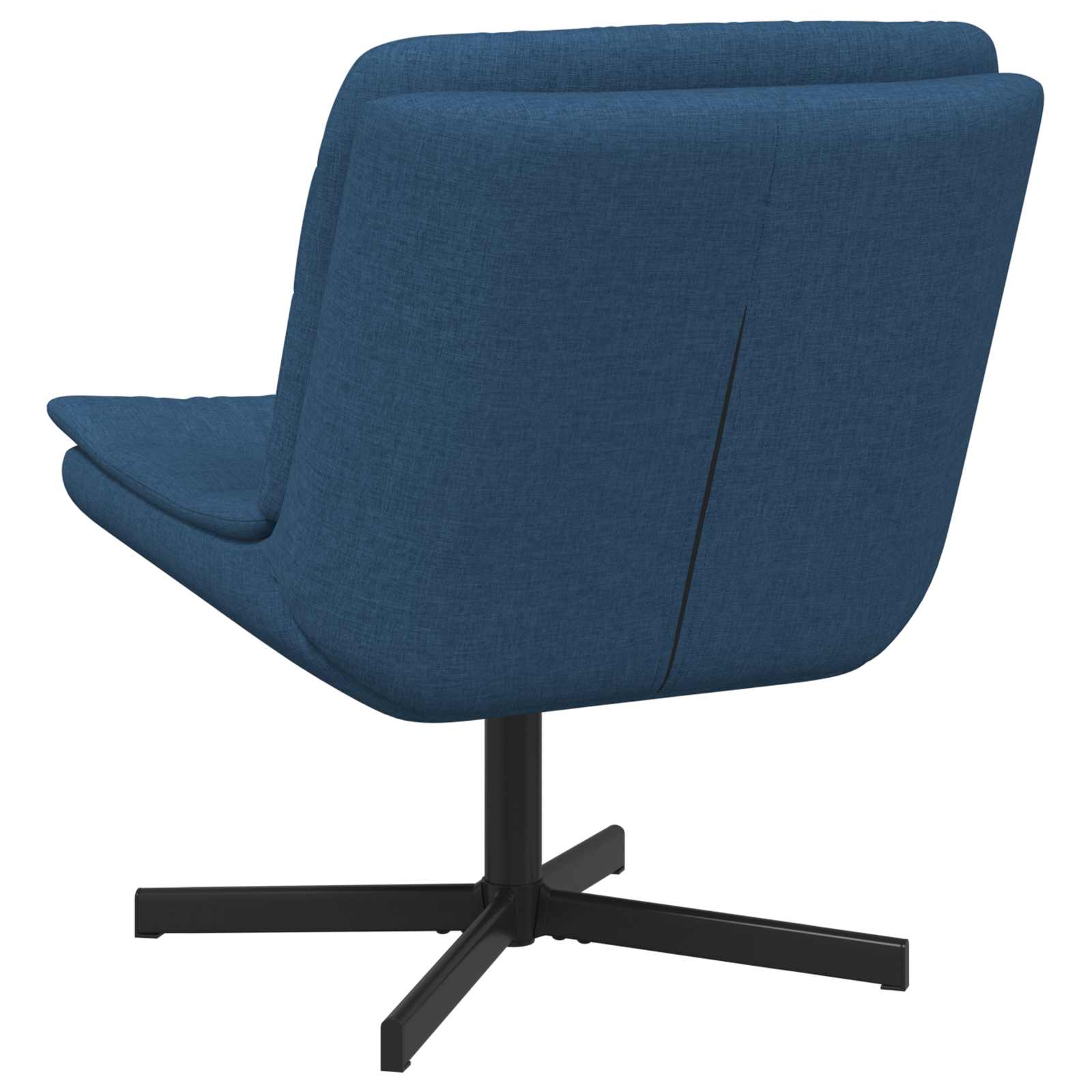Chaise pivotante Bleu 63 x 75 x 76 cm tissu - XIOS
