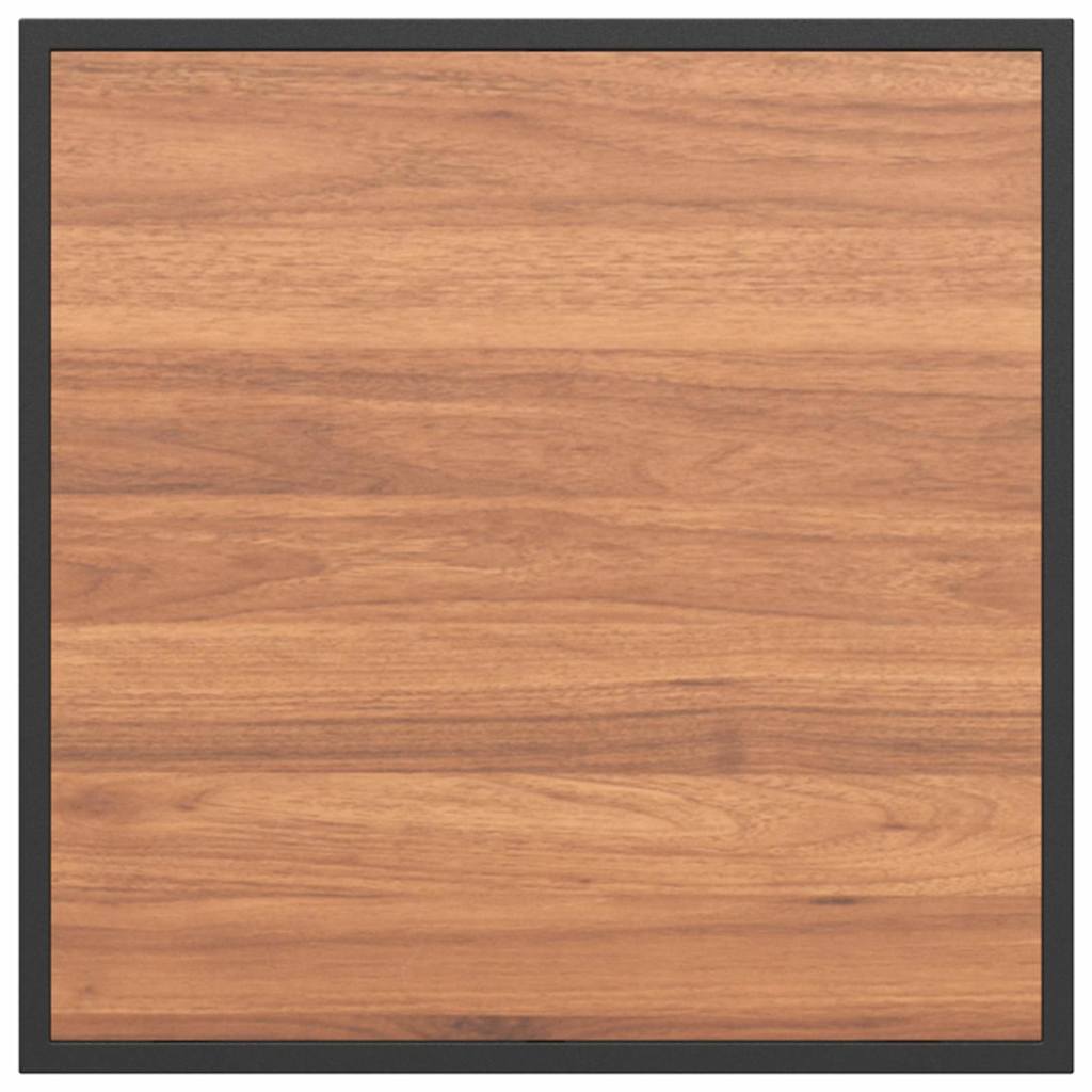 Ensemble de salle à manger pour jardin 3 pcs Taupe Acier