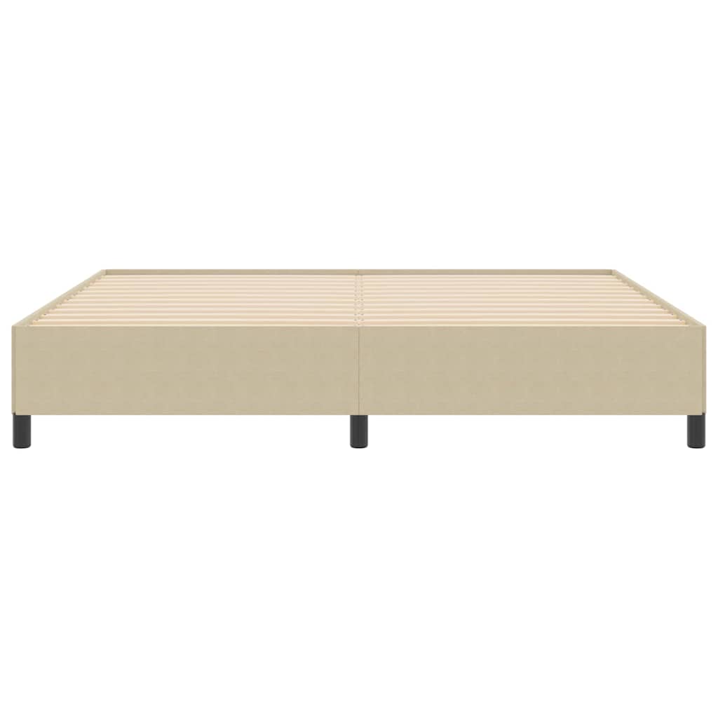 Cadre de lit Vert gris 200 x 200 cm Tissu en velours côtelé - XIOS