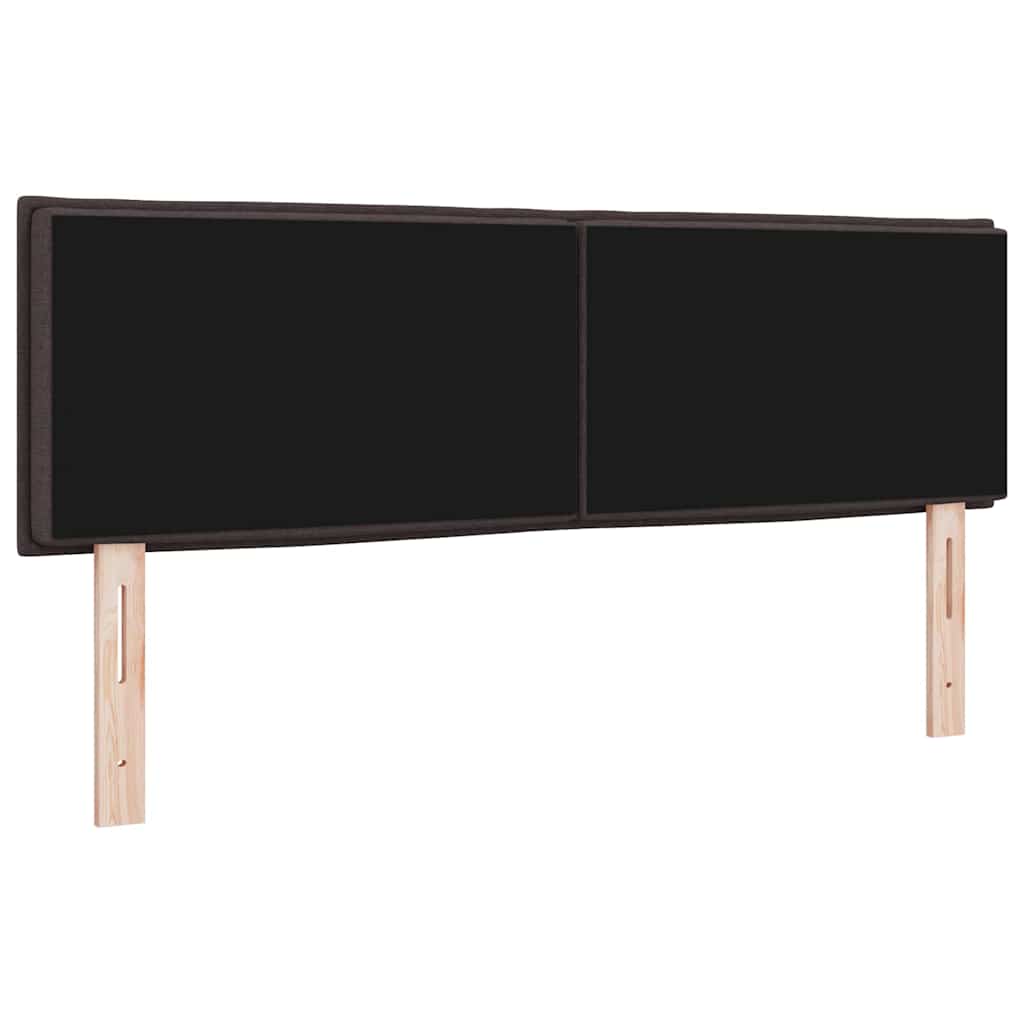 Tête de lit Marron foncé 160 cm Cuir synthétique - XIOS