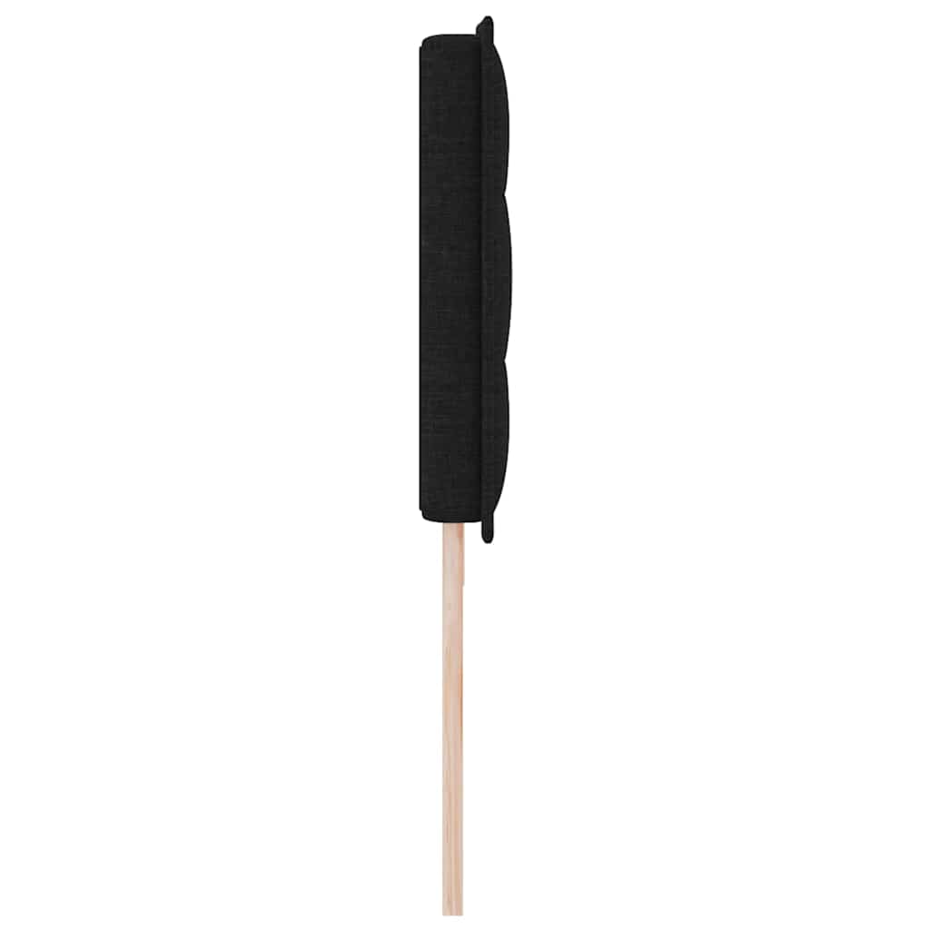 Tête de lit avec tête de lit Noir 200 cm Cuir synthétique - XIOS