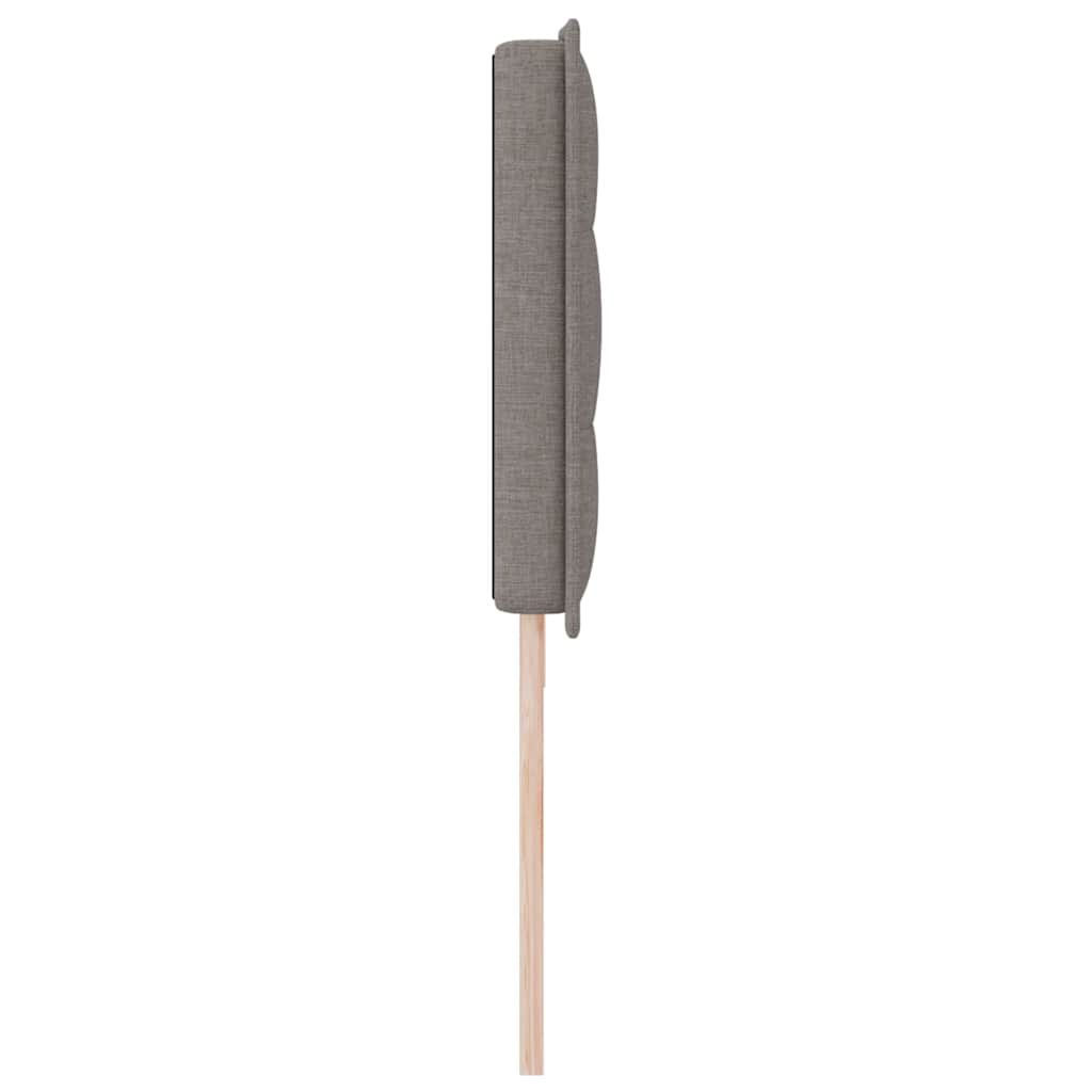 Tête de lit avec tête de lit Taupe 200 cm Cuir synthétique - XIOS