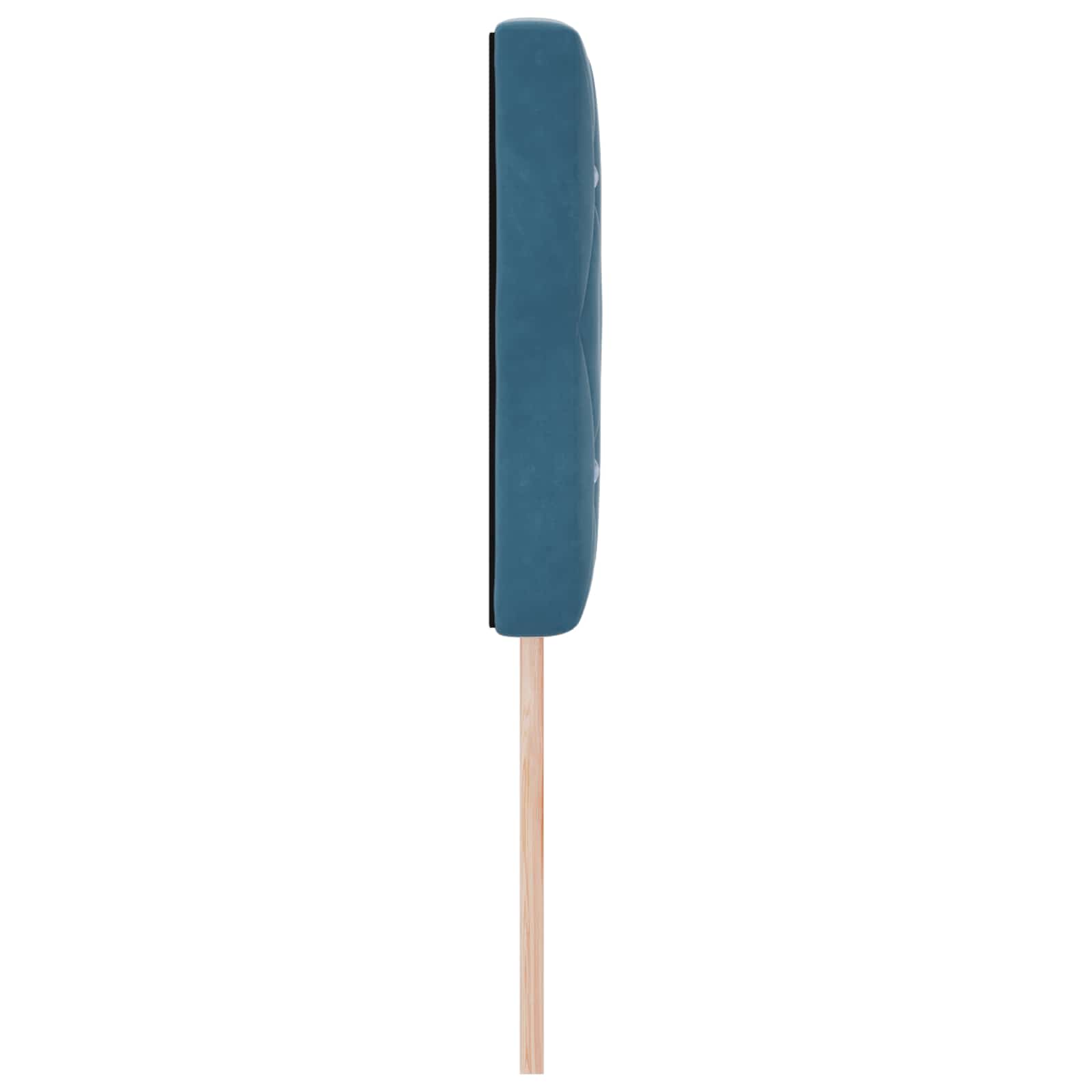 Tête de lit avec tête de lit Bleu foncé 144 cm Cuir synthétique - XIOS