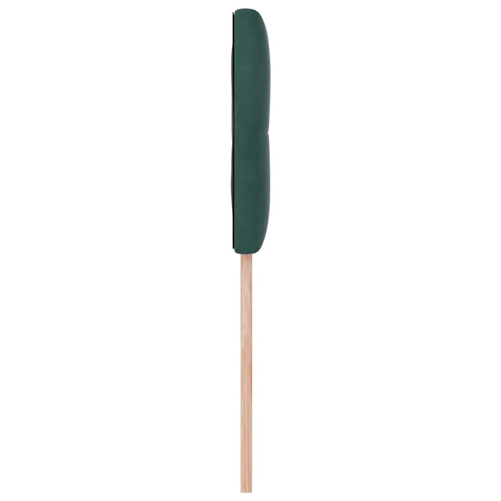 Tête de lit avec tête de lit Vert foncé 80 cm Cuir synthétique - XIOS
