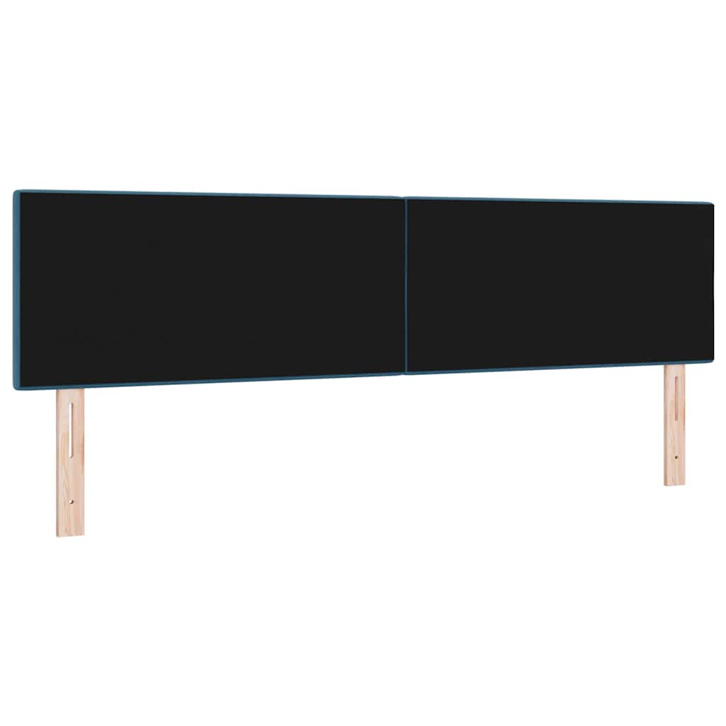 Tête de lit avec tête de lit Bleu foncé 180 cm Cuir synthétique - XIOS